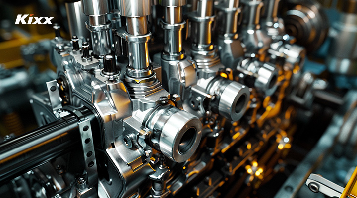 How Efficient is Generative AI? Behind-the-Scenes of Kixx’s AI Campaign: “The World Without Lubricants” 16 AI-generated B roll of engine pistons.