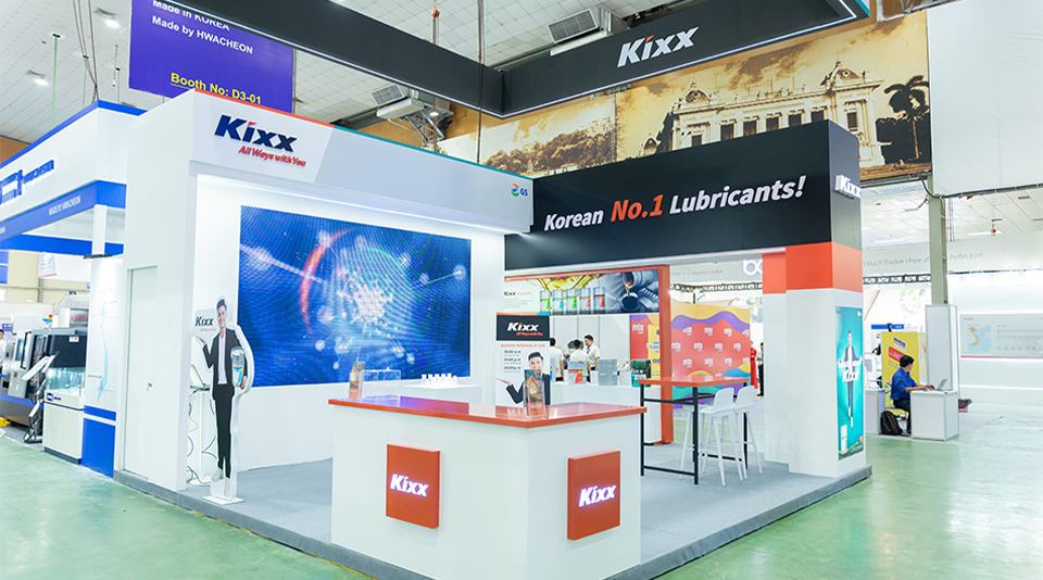 The Kixx booth at MTA Hanoi 2022