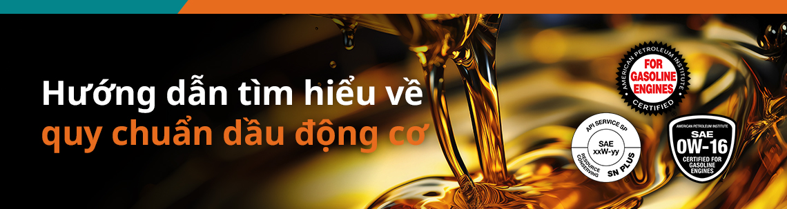 Biểu ngữ Kixx Smart Tips giải thích thông số dầu động cơ và cách chọn loại dầu phù hợp